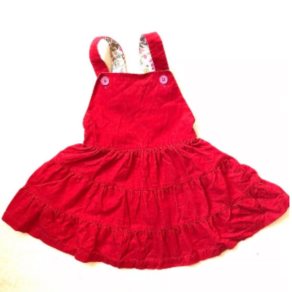 Mini Boden Corduroy Pinafore Dress (4-5y)